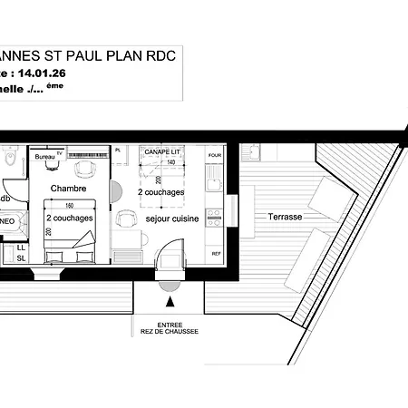 Cite Saint Paul Terrasse Parking Ac Wifi Sauna Bbq *